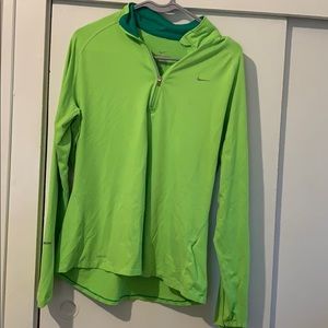 Quarter zipped Nike pullover